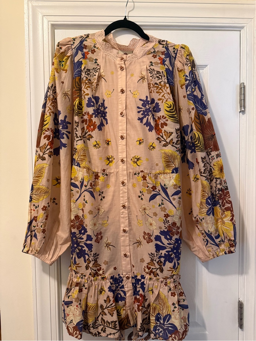 NWT FARM Rio Pink Floral Dress